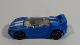 2014 Hot Wheels Speed Team Quick N' Sik Blue Die Cast Toy Car Vehicle