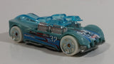 2012 Hot Wheels Thrill Racers Ice What-4-2 Light Metalflake Blue Die Cast Toy Race Car Vehicle