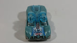 2012 Hot Wheels Thrill Racers Ice What-4-2 Light Metalflake Blue Die Cast Toy Race Car Vehicle