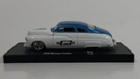 2017 M2 Machines 1949 Mercury Custom White and Blue Die Cast Toy Classic Car Vehicle R42 17-20