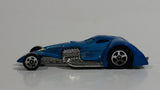 2007 Hot Wheels Heat Fleet Hammered Coupe Light Blue Die Cast Toy Car Hot Rod Vehicle