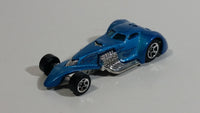 2007 Hot Wheels Heat Fleet Hammered Coupe Light Blue Die Cast Toy Car Hot Rod Vehicle