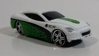 2012 Maisto Marvel The Amazing Spider-Man V7 Lizard White "Oscorp" Die Cast Toy Car Vehicle