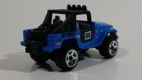 2010 Hot Wheels Toyota Land Cruiser FJ40 Blue Die Cast Toy Car Vehicle