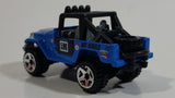 2010 Hot Wheels Toyota Land Cruiser FJ40 Blue Die Cast Toy Car Vehicle