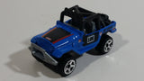 2010 Hot Wheels Toyota Land Cruiser FJ40 Blue Die Cast Toy Car Vehicle