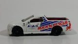 2012 Matchbox 2010 Holden UTE SSV Truck Rock 'N Rescue AMAS White Die Cast Toy Car Vehicle