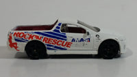 2012 Matchbox 2010 Holden UTE SSV Truck Rock 'N Rescue AMAS White Die Cast Toy Car Vehicle