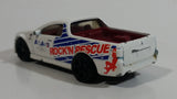 2012 Matchbox 2010 Holden UTE SSV Truck Rock 'N Rescue AMAS White Die Cast Toy Car Vehicle