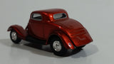 2005 Johnny Lightning Playing Mantis #567 Retro Rods '34 Ford Coupe Burnt Orange Die Cast Toy Car Hot Rod Vehicle