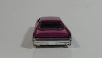 2009 Hot Wheels Rebel Rides '64 Continental Metalflake Dark Pink Die Cast Toy Car Vehicle