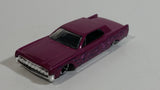 2009 Hot Wheels Rebel Rides '64 Continental Metalflake Dark Pink Die Cast Toy Car Vehicle