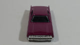 2009 Hot Wheels Rebel Rides '64 Continental Metalflake Dark Pink Die Cast Toy Car Vehicle