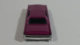 2009 Hot Wheels Rebel Rides '64 Continental Metalflake Dark Pink Die Cast Toy Car Vehicle