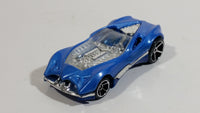 2008 Hot Wheels All Stars CUL8R Metalflake Blue Die Cast Toy Car Vehicle