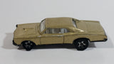 2007 Hot Wheels '67 Pontiac GTO Metalflake Light Gold Die Cast Toy Muscle Car Vehicle