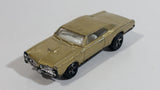 2007 Hot Wheels '67 Pontiac GTO Metalflake Light Gold Die Cast Toy Muscle Car Vehicle