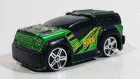 2012 Maisto Marvel FM Rover The Incredible Hulk Character Metallic Green and Black Die Cast Toy Car Vehicle