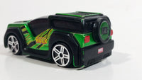 2012 Maisto Marvel FM Rover The Incredible Hulk Character Metallic Green and Black Die Cast Toy Car Vehicle