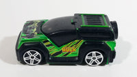 2012 Maisto Marvel FM Rover The Incredible Hulk Character Metallic Green and Black Die Cast Toy Car Vehicle