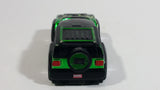 2012 Maisto Marvel FM Rover The Incredible Hulk Character Metallic Green and Black Die Cast Toy Car Vehicle