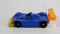 2002 Hot Wheels Chemical Launcher Blue Die Cast Toy Race Car Vehicle McDonald's Happy Meal 3/6