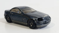 1999 Hot Wheels Mercedes SLK Metalflake Dark Blue Die Cast Toy Car Vehicle