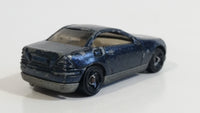 1999 Hot Wheels Mercedes SLK Metalflake Dark Blue Die Cast Toy Car Vehicle