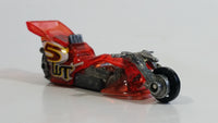 2006 Hot Wheels Wild Things Fright Bike Motorcycle Red Die Cast Toy Car Vehicle