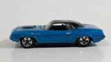 2006 Hot Wheels Mopar Madness '70 Plymouth Barracuda Hard Top Metalflake Blue Die Cast Toy Muscle Car Vehicle