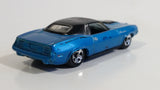 2006 Hot Wheels Mopar Madness '70 Plymouth Barracuda Hard Top Metalflake Blue Die Cast Toy Muscle Car Vehicle