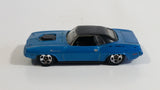 2006 Hot Wheels Mopar Madness '70 Plymouth Barracuda Hard Top Metalflake Blue Die Cast Toy Muscle Car Vehicle