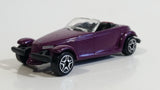 Motor Max Plymouth Prowler Dark Purple Plum 1/64 Scale Die Cast Toy Car Vehicle