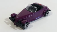 Motor Max Plymouth Prowler Dark Purple Plum 1/64 Scale Die Cast Toy Car Vehicle