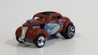 2009 Hot Wheels Racing Pass'n Gasser Flat Brown Die Cast Toy Race Car Vehicle