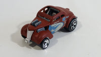 2009 Hot Wheels Racing Pass'n Gasser Flat Brown Die Cast Toy Race Car Vehicle