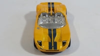 2007 Hot Wheels Ford GTX1 Yellow Die Cast Toy Car Vehicle