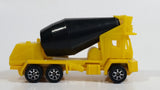 1995 Hot Wheels Oshkosh Cement Mixer Yellow & Black Die Cast Toy Truck Construction Vehicle