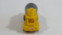 1995 Hot Wheels Oshkosh Cement Mixer Yellow & Black Die Cast Toy Truck Construction Vehicle