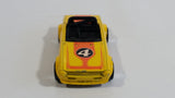 2011 Hot Wheels Track Stars Triumph TR6 Yellow #4 Die Cast Toy Race Car Vehicle