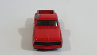 2002 Hot Wheels First Editions Custom '69 Chevy Pickup Truck Red Die Cast Toy Car Vehicle