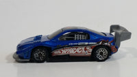 2002 Hot Wheels Pikes Peak Celica #5 Metalflake Blue Die Cast Toy Race Car Vehicle