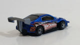 2002 Hot Wheels Pikes Peak Celica #5 Metalflake Blue Die Cast Toy Race Car Vehicle