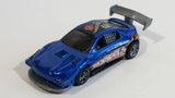 2002 Hot Wheels Pikes Peak Celica #5 Metalflake Blue Die Cast Toy Race Car Vehicle