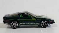 2013 Hot Wheels Corvette 60th 1980 Corvette Metalflake Green Die Cast Toy Car Vehicle