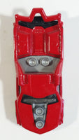 2013 Hot Wheels Stunts Fig Rig Truck Red Die Cast Toy Car Vehicle