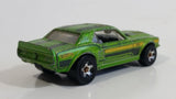 2014 Hot Wheels Muscle Mania '67 Ford Mustang GT Metalflake Green Die Cast Toy Muscle Car Vehicle