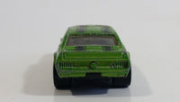 2014 Hot Wheels Muscle Mania '67 Ford Mustang GT Metalflake Green Die Cast Toy Muscle Car Vehicle