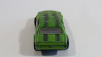 2014 Hot Wheels Muscle Mania '67 Ford Mustang GT Metalflake Green Die Cast Toy Muscle Car Vehicle