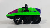 1998 Hot Wheels Techno Bits Radar Ranger Bright Green Die Cast Toy Car Vehicle